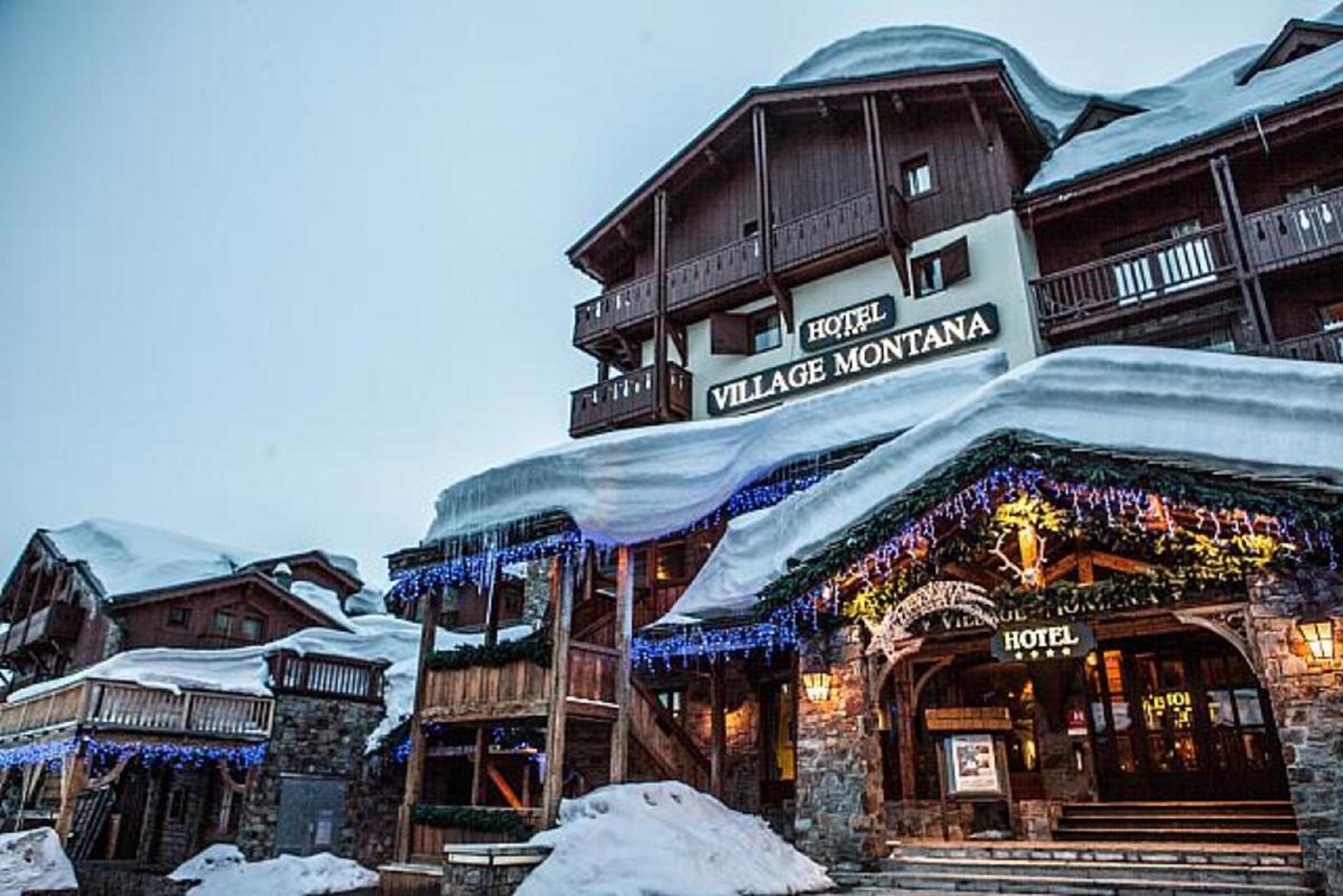 Hotel Village Montana By Les Etincelles Тинь Экстерьер фото