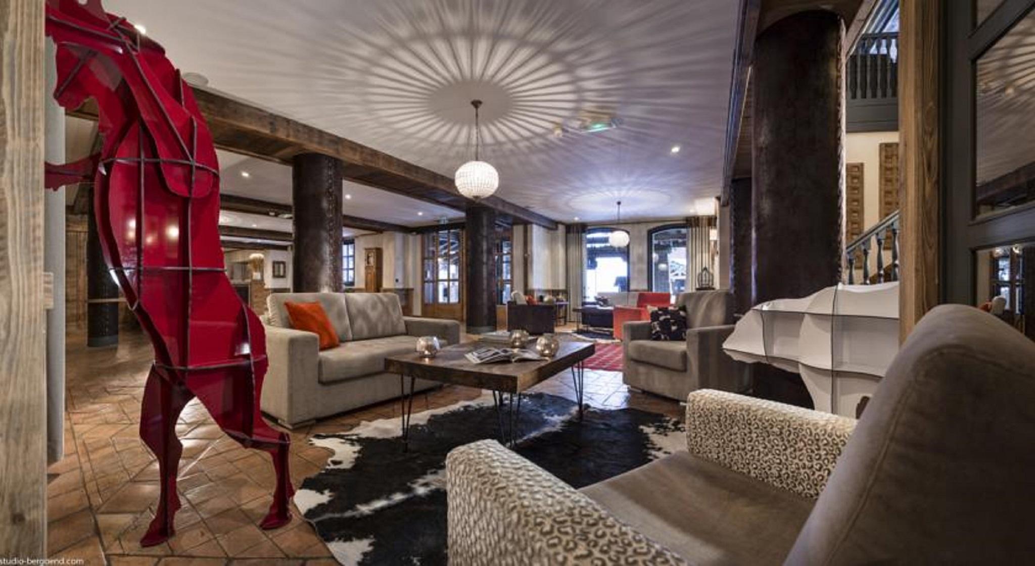 Hotel Village Montana By Les Etincelles Тинь Экстерьер фото