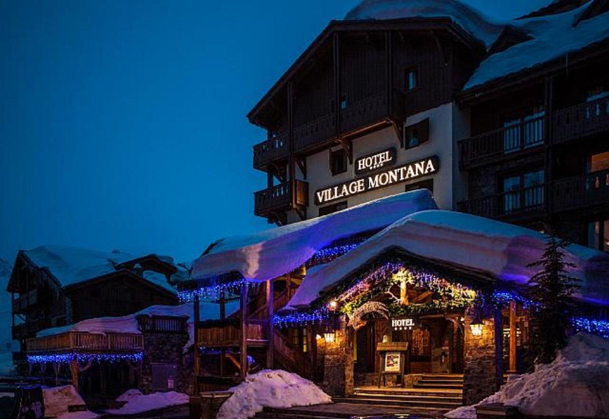 Hotel Village Montana By Les Etincelles Тинь Экстерьер фото